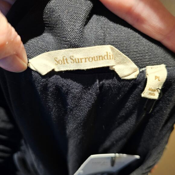 Soft Surroundings PL Boho Patchwork Maxi Skirt Rayon India Gypsy Cottagecore Fal - Picture 7 of 11